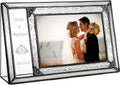 Wedding Picture Frame Personalized Engraved Glass Keepsake Newly Wed Couple J Devlin Pic 393-46H EP610