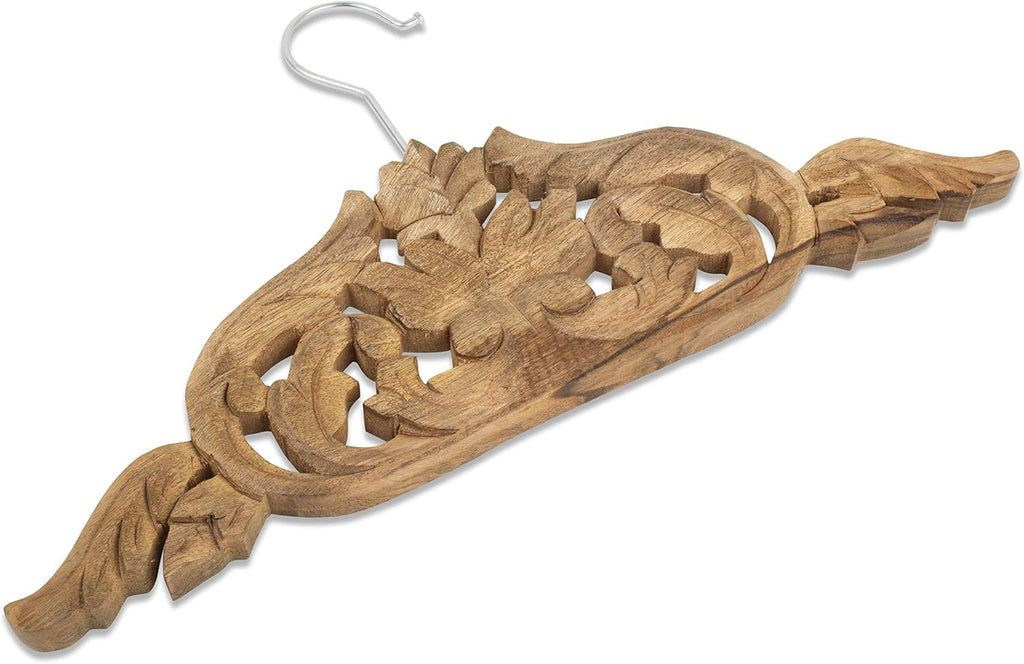 Handmade Vintage Wooden Wedding Suit Jacket Tuxedo Shirt Coat Clothes Hanger for Groom & Bridal Wedding Dress Non Slip Smooth Finish Swivel Hook Bridal Shower Party Favor Gift Ideas